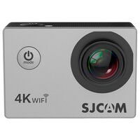 Экшн-камера SJCAM SJ4000 Air, 12МП, 3200x1800, 900 мА·ч, серебристый