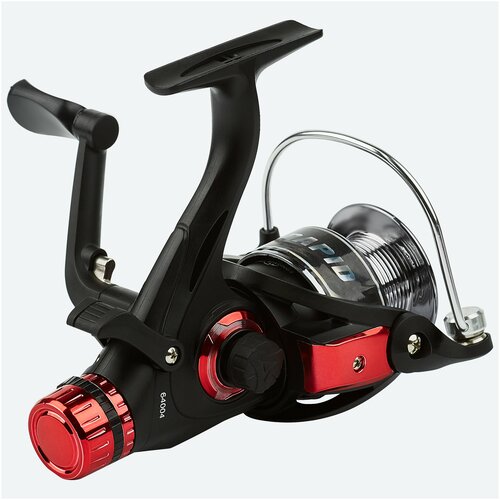 фото Рыболовная катушка mifine rapid red 6000b/с байтраннером / 6+1 /катушка карповая/для фидера