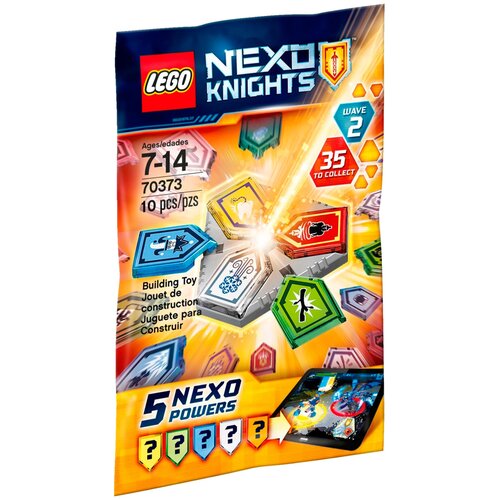 Конструктор LEGO Nexo Knights 70373 Комбо Nexo Силы 2, 10 дет. конструктор lego nexo knights 70324 библиотека мерлока 2 0 288 дет