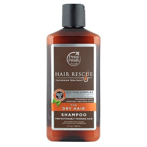 Petal Fresh шампунь Hair Rescue for Dry Hair для утолщения волос, 355 мл