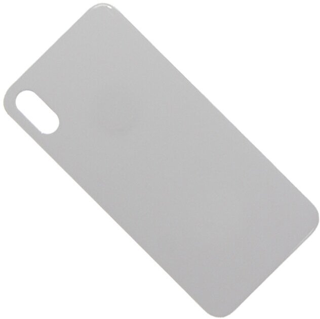 Задняя крышка для iPhone X (широкий вырез под камеру) <белый>