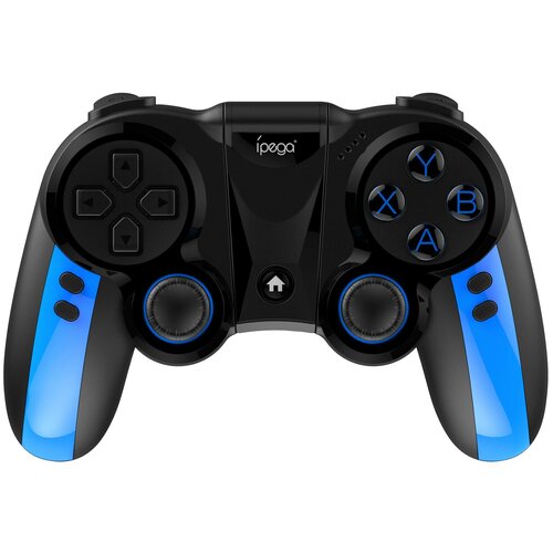 new ipega pg 9157 gamepad bluetooth wireless console controller for android ios pc tv box ps3 steamos pubg joystick mobile game Геймпад IPEGA PG-9090, черный/синий, 1 шт.