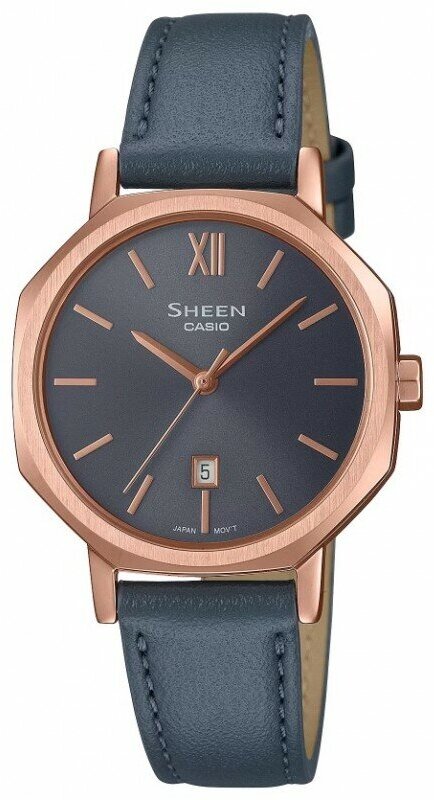 Наручные часы CASIO Sheen SHE-4554PGL-8A, золотой, черный