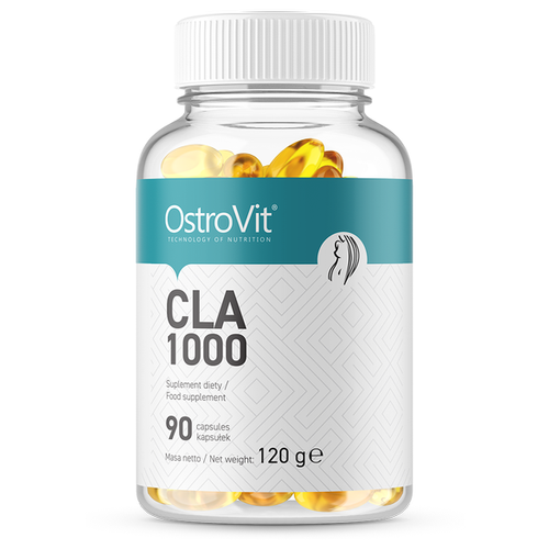 ostrovit pharma elite cla 30 капсул OstroVit CLA 1000, 90 шт., нейтральный