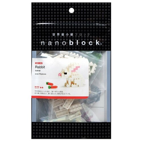 Конструктор Nanoblock Miniature NBC-030 Кролик, 90 дет.