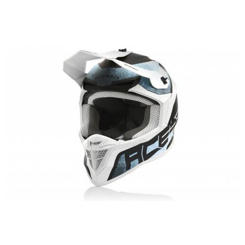 Шлем Acerbis LINEAR White/Light-Blue S