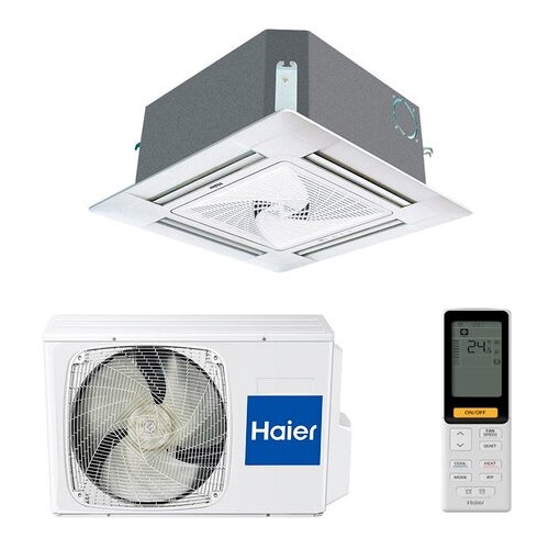 Haier AB50S1LC1FA / 1U50S1LM1FA Кассетный кондиционер haier ac50s1lg1fa 1u50s1lm1fa напольно потолочный кондиционер