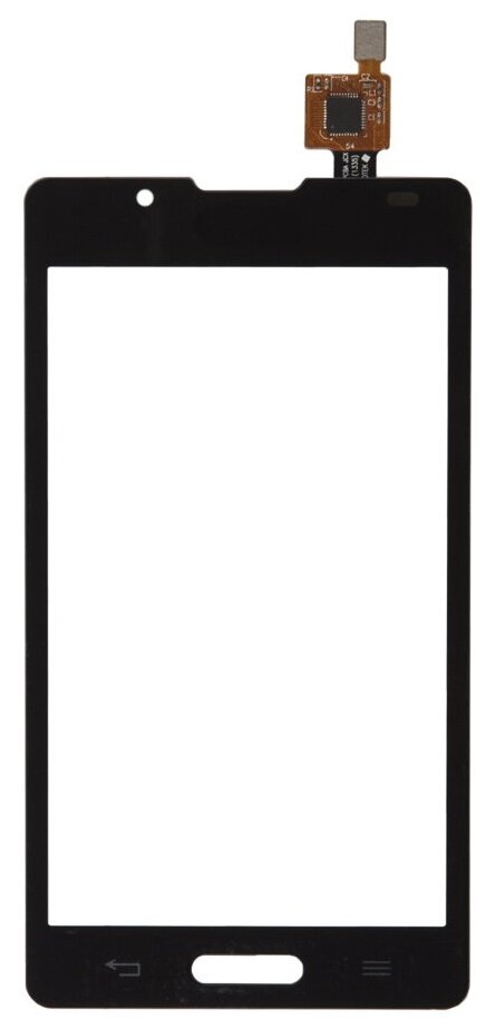 Сенсорное стекло (тачскрин) для LG Optimus L7 II P713 черный