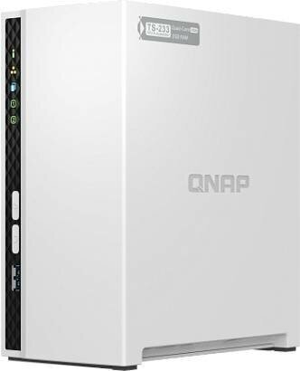 Сетевое хранилище NAS Qnap TS-233 белый