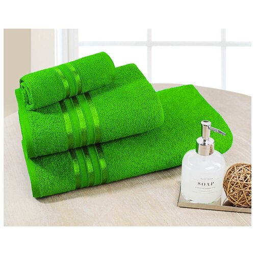 фото Доми полотенце для рук harmonika цвет: зеленый 33х50 см dome