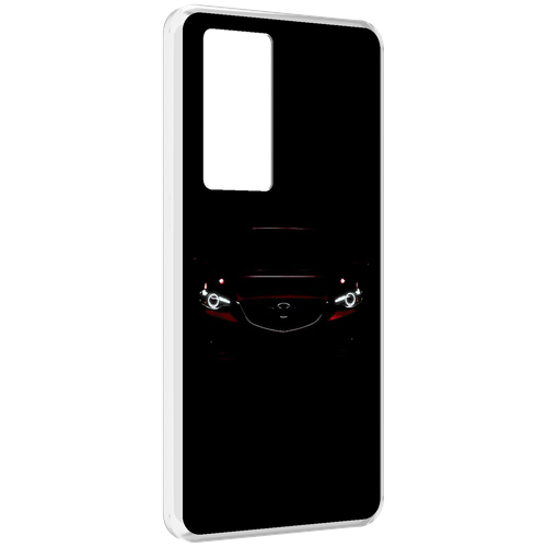 Чехол MyPads mazda мазда 2 мужской для Realme GT Master Explorer Edition задняя-панель-накладка-бампер
