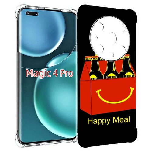 Чехол MyPads Happy Meal для Honor Magic4 Pro / Magic4 Ultimate задняя-панель-накладка-бампер чехол mypads snoop dogg tha last meal для honor magic4 pro magic4 ultimate задняя панель накладка бампер