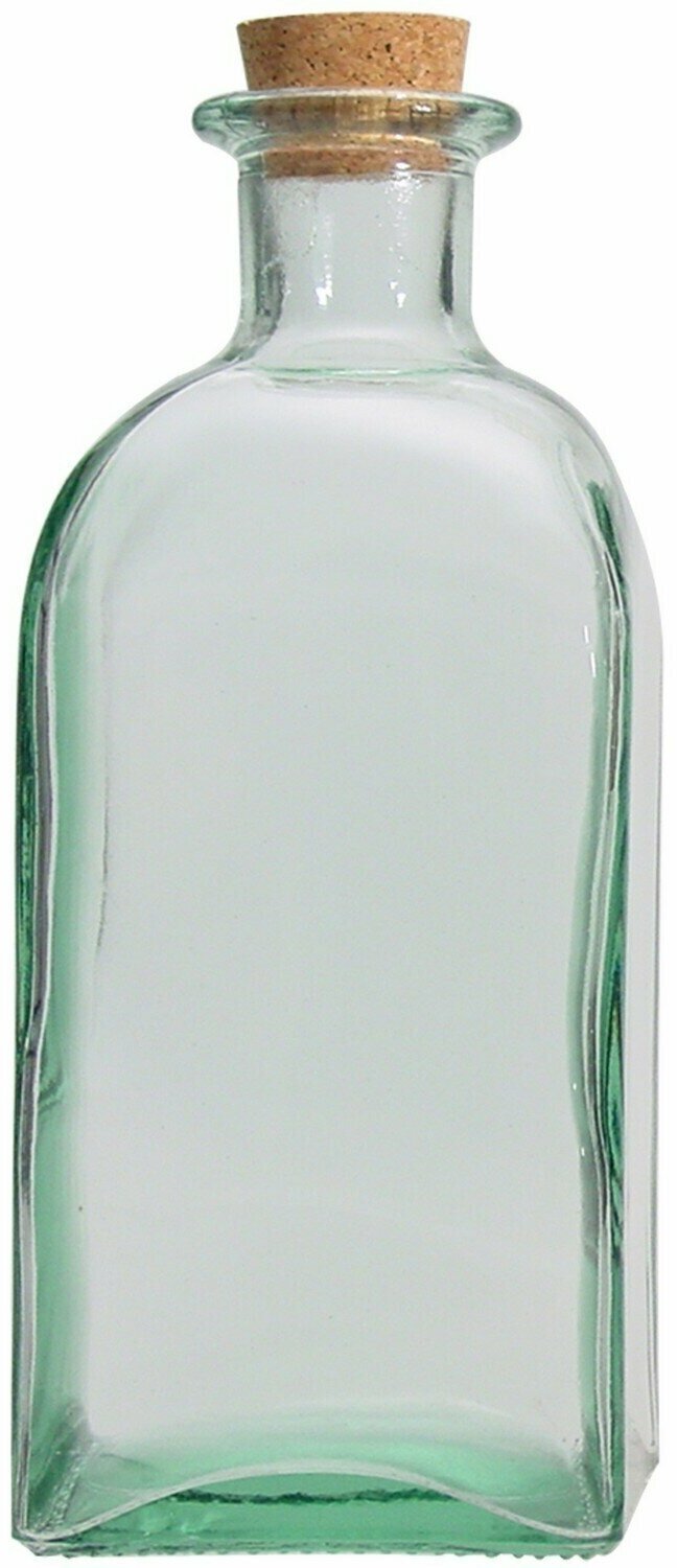 Бутылка с пробкой San Miguel 1л, высота 216мм, стекло, прозрачный