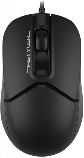 Мышь A4TECH Fstyler FM12S оптическая черный silent USB