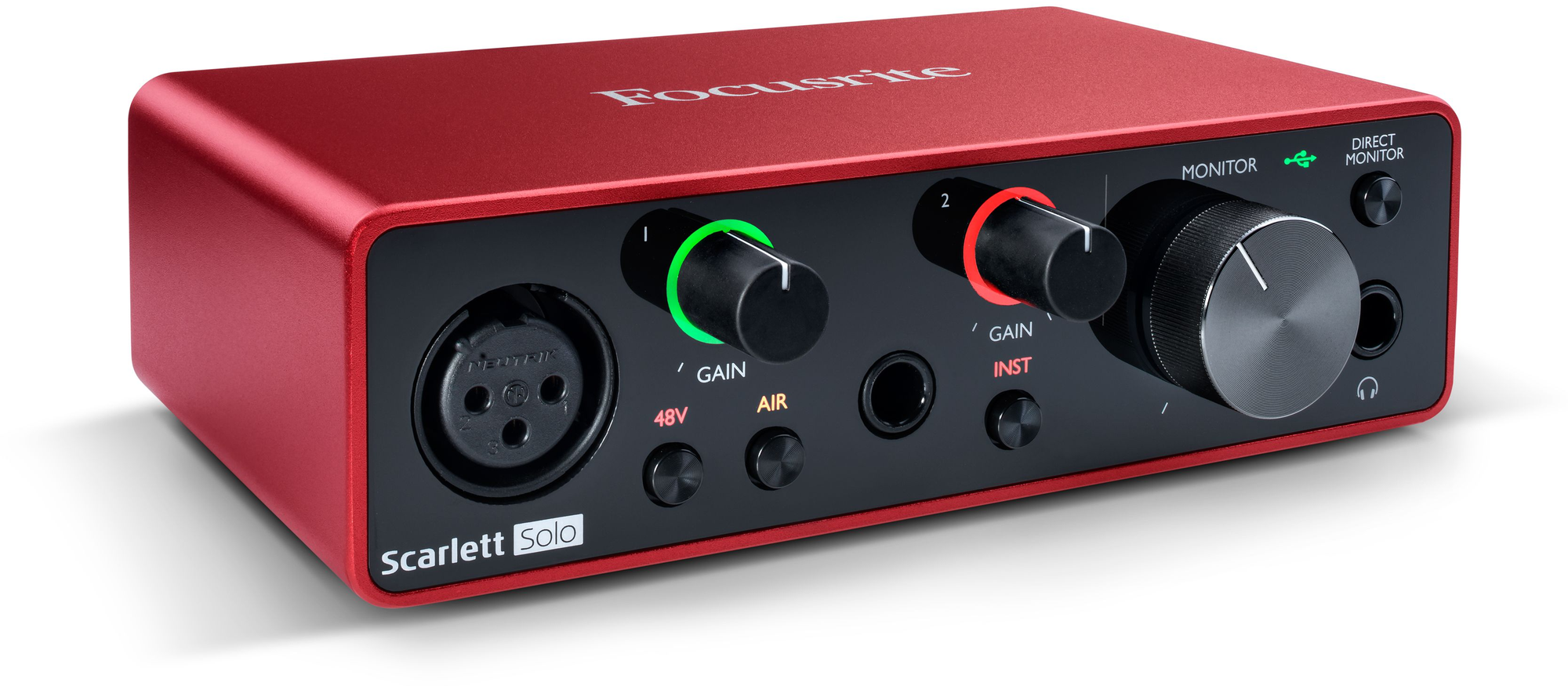 Внешняя звуковая карта Focusrite Scarlett Solo 3rd Gen