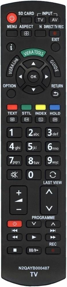 Пульт для телевизора Panasonic TX-PR42U30