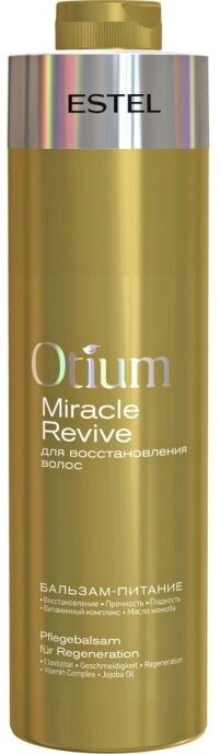 ESTEL Бальзам-Питание Otium Miracle Revive для Восстановления Волос, 1000 мл