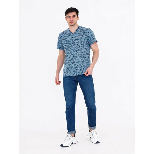 фото Футболка nsd-style, размер 50, синий