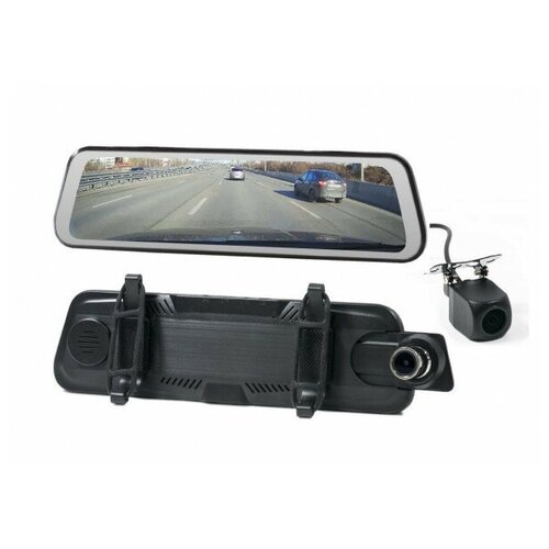 Автомобильный видеорегистратор-зеркало XPX ZX966 с задней парковочной камерой