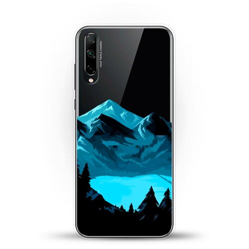 фото Силиконовый чехол горы и озеро на honor 30i andy & paul