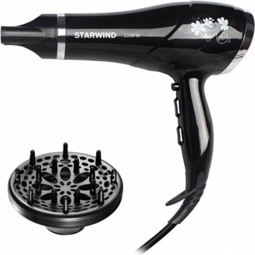 Фен StarWind SHP-5816 2200Вт черный 162800₽