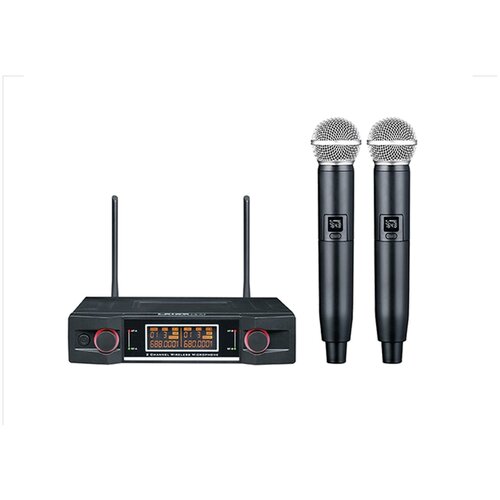 Микрофон для живого вокала LAudio LS-P3-2M, черный direct power technology dp 220 vocal двухканальная вокальная радиосистема