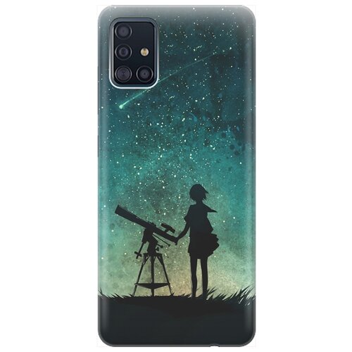 фото Ультратонкий силиконовый чехол-накладка для samsung galaxy a51 с принтом "загадай желание" gosso