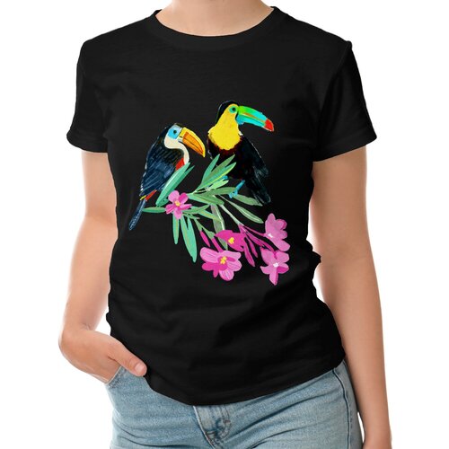 фото Футболка roly, размер s, черный