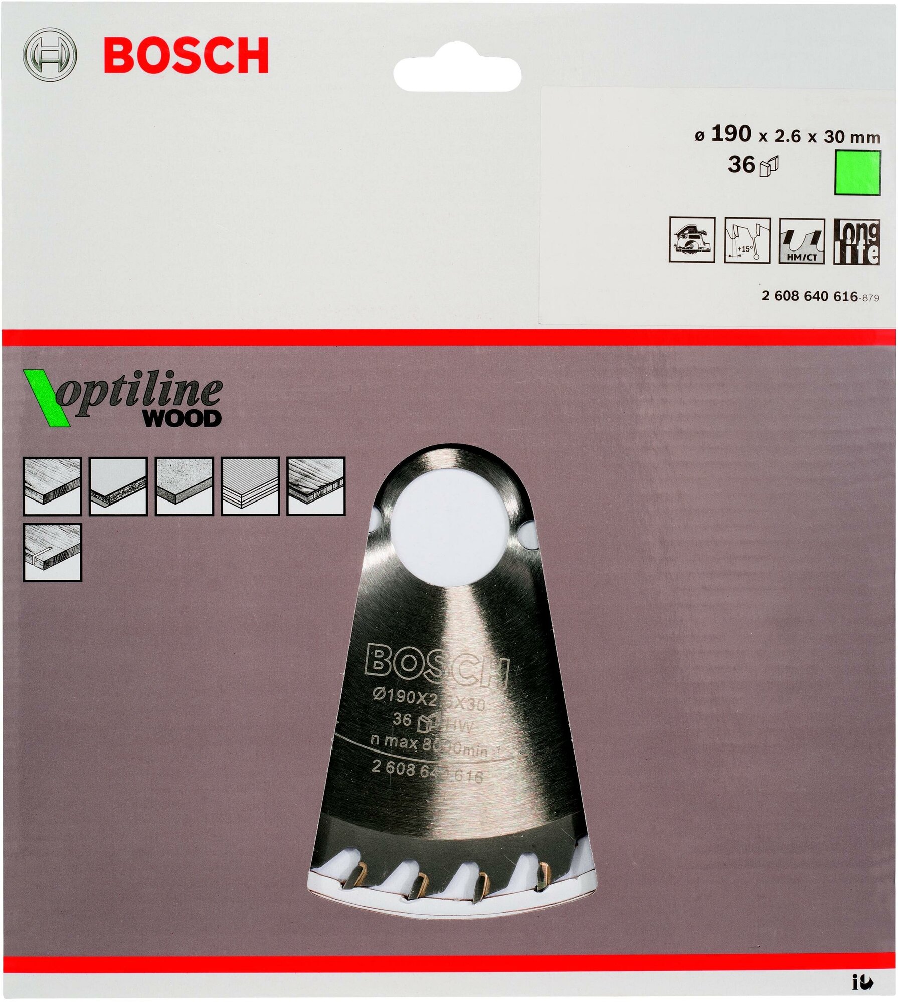 Диск пильный Bosch - фото №4