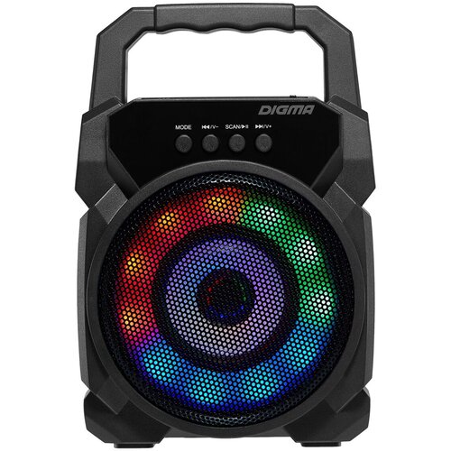 Портативная акустика Digma D-PS1500 черный SP1500B 149300₽