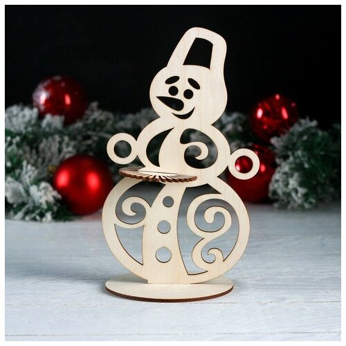 Салфетница Снеговик 241703 см 2шт 508₽