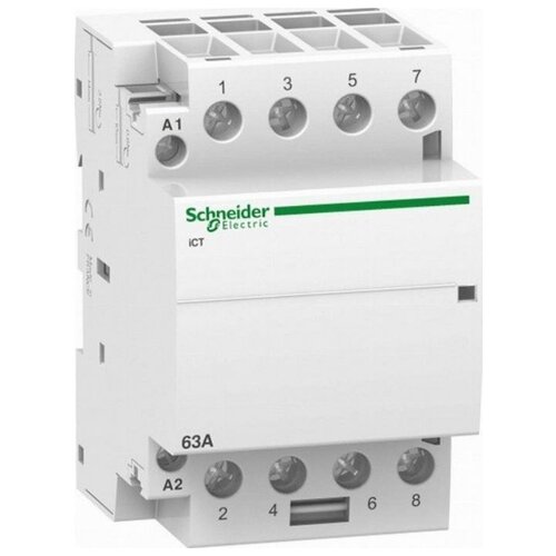 Контактор модульный Schneider Electric Acti9 iCT 4P 63А 230В 4НО