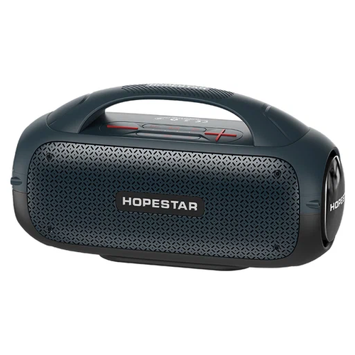 Портативная Bluetooth Колонка Hopestar A50 с Беспроводным Микрофоном, 80Вт, Серый