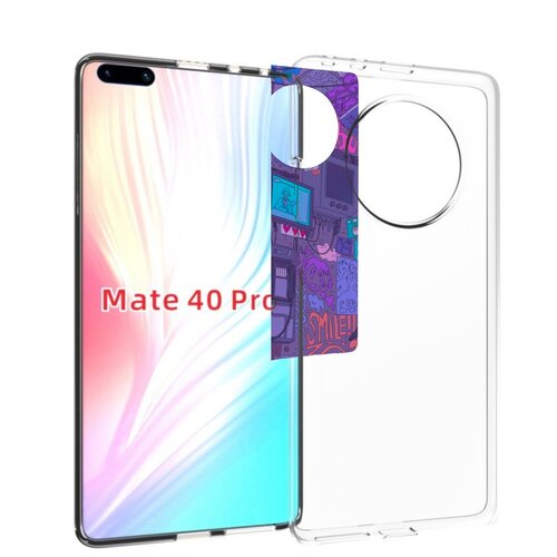 Чехол MyPads парень в подъезде мультик для Huawei Mate 40 Pro (NOH-NX9) задняя-панель-накладка-бампер чехол mypads парень в подъезде мультик для iphone 14 pro max задняя панель накладка бампер