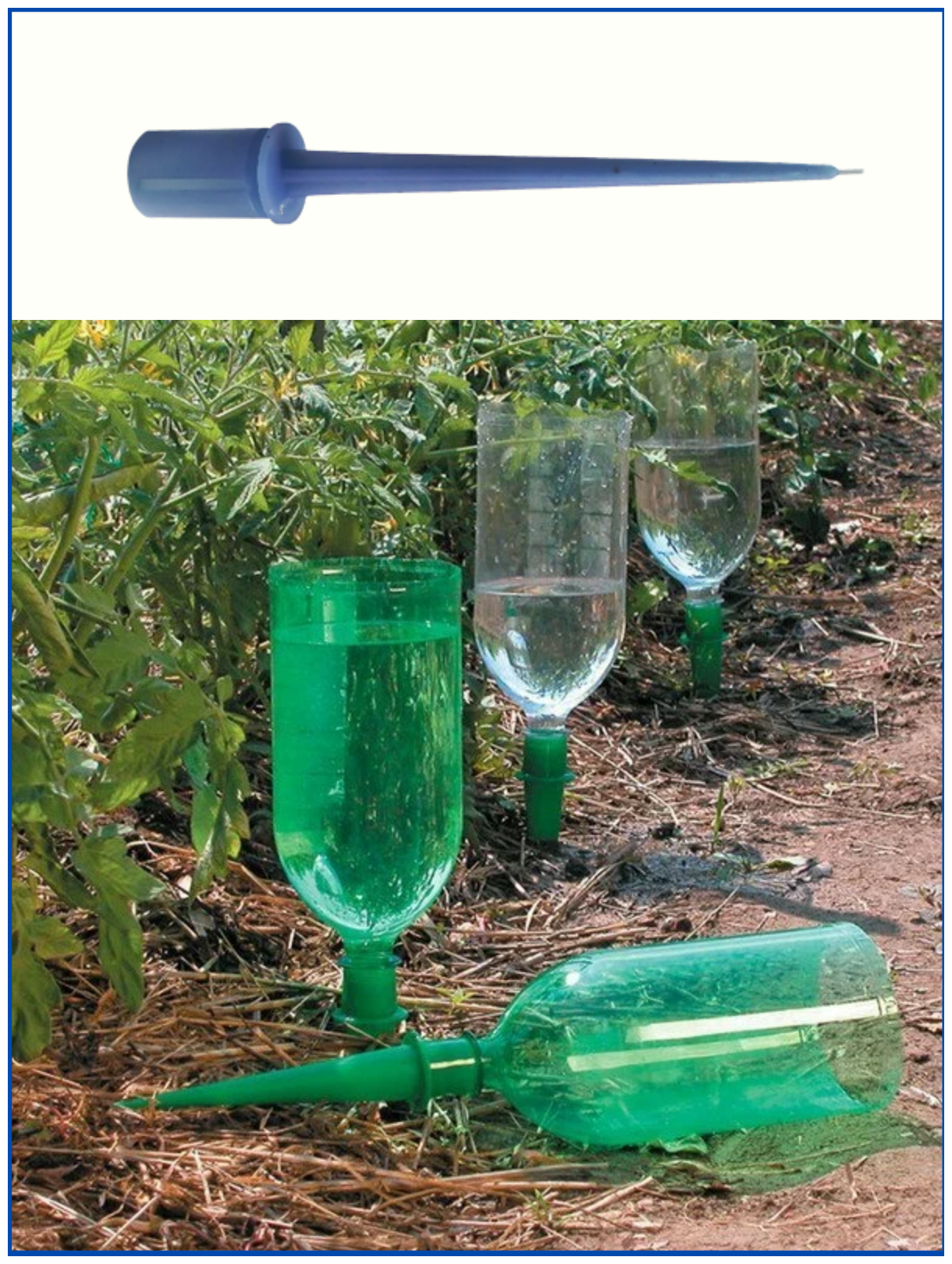 Благодатное земледелие Автополив для комнатных растений, насадка на бутылку Капель, 8 шт (2 упаковки по 4 шт) - фотография № 9