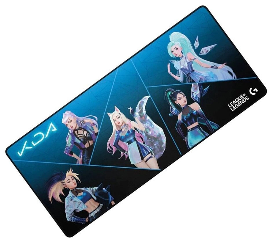 Игровой коврик для мыши Logitech G840 KDA League of Legends Collection XL, разноцветный — фото 1