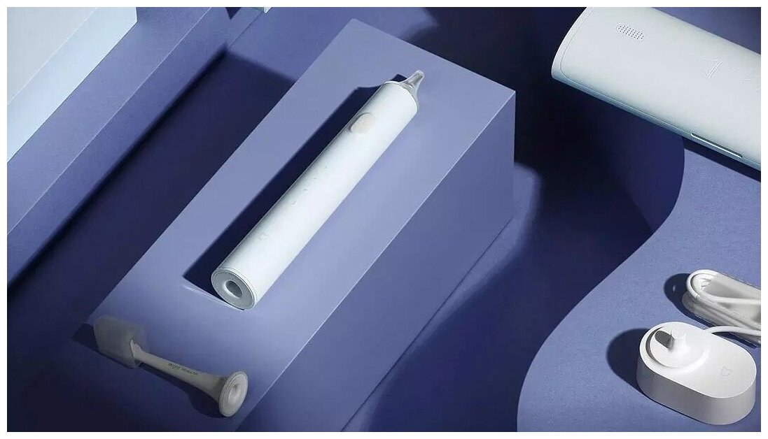 Электрическая зубная щетка Mi T500C Limited В подарочной упаковке Blue - фотография № 7
