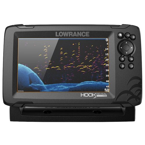 Картплоттер Lowrance HOOK REVEAL 7 83/200 HDI эхолот lowrance hook reveal 7 83 200 hdi 237 мм 147 мм