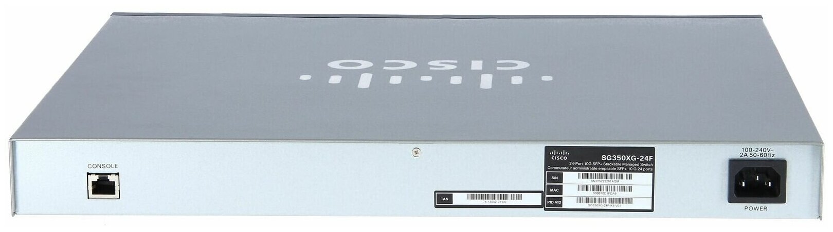 Коммутатор Cisco SG350XG-24F-K9-EU