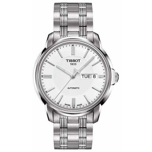 Наручные часы TISSOT T065.430.11.031.00, белый, серебряный