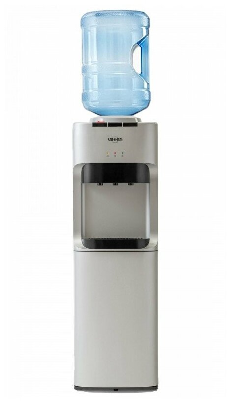 Кулер для воды VATTEN L45SK, нижняя загрузка, компрессорный, серебро. 1226600 - фотография № 1