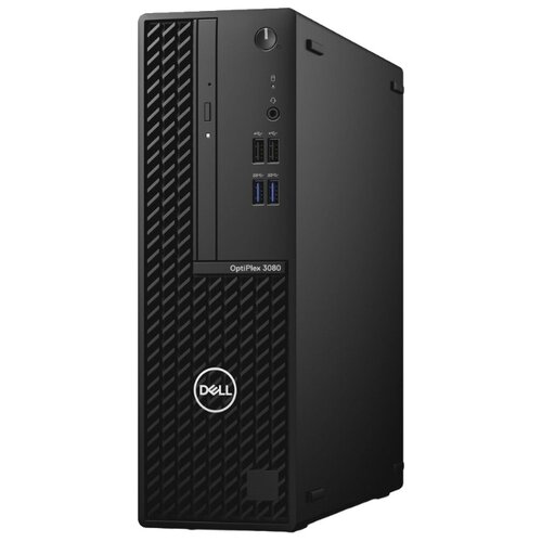 фото Настольный компьютер dell optiplex 3080 sff (3080-6582) intel core i5-10500/8 гб/1 тб hdd/intel uhd graphics 630/linux черный