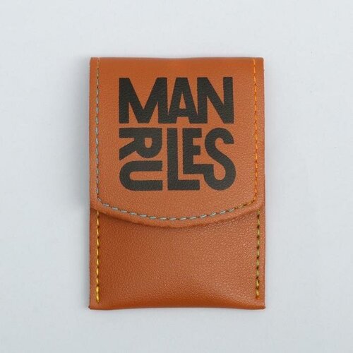 Маникюрный набор Man rules , 4 предмета маникюрный набор ножницы пилочка кусачки