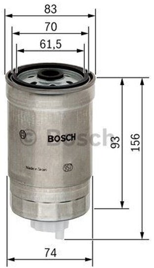 Фильтр топливный Bosch 1457434106 (N 4106)