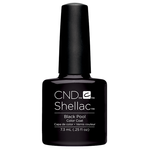 CND Гель-лак Shellac, 7.3 мл, 54 г, Black Pool кроссовки polaris pool base black