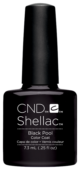 CND SHELLAC Гель лак Black Pool