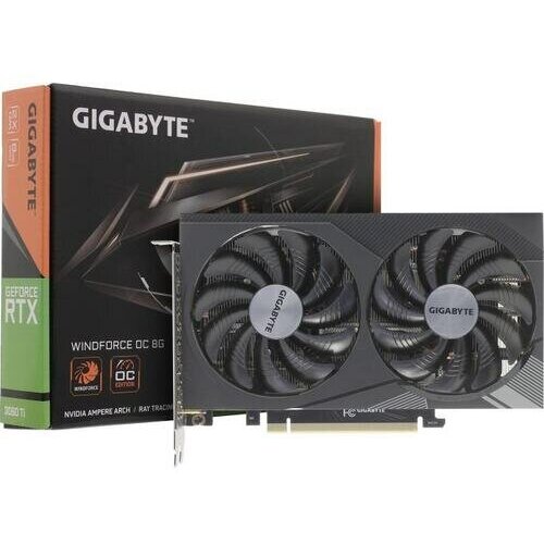 Купить Видеокарта Gigabyte WINDFORCE GV-N306TWF2OC-8GD - цена: 46444 ...