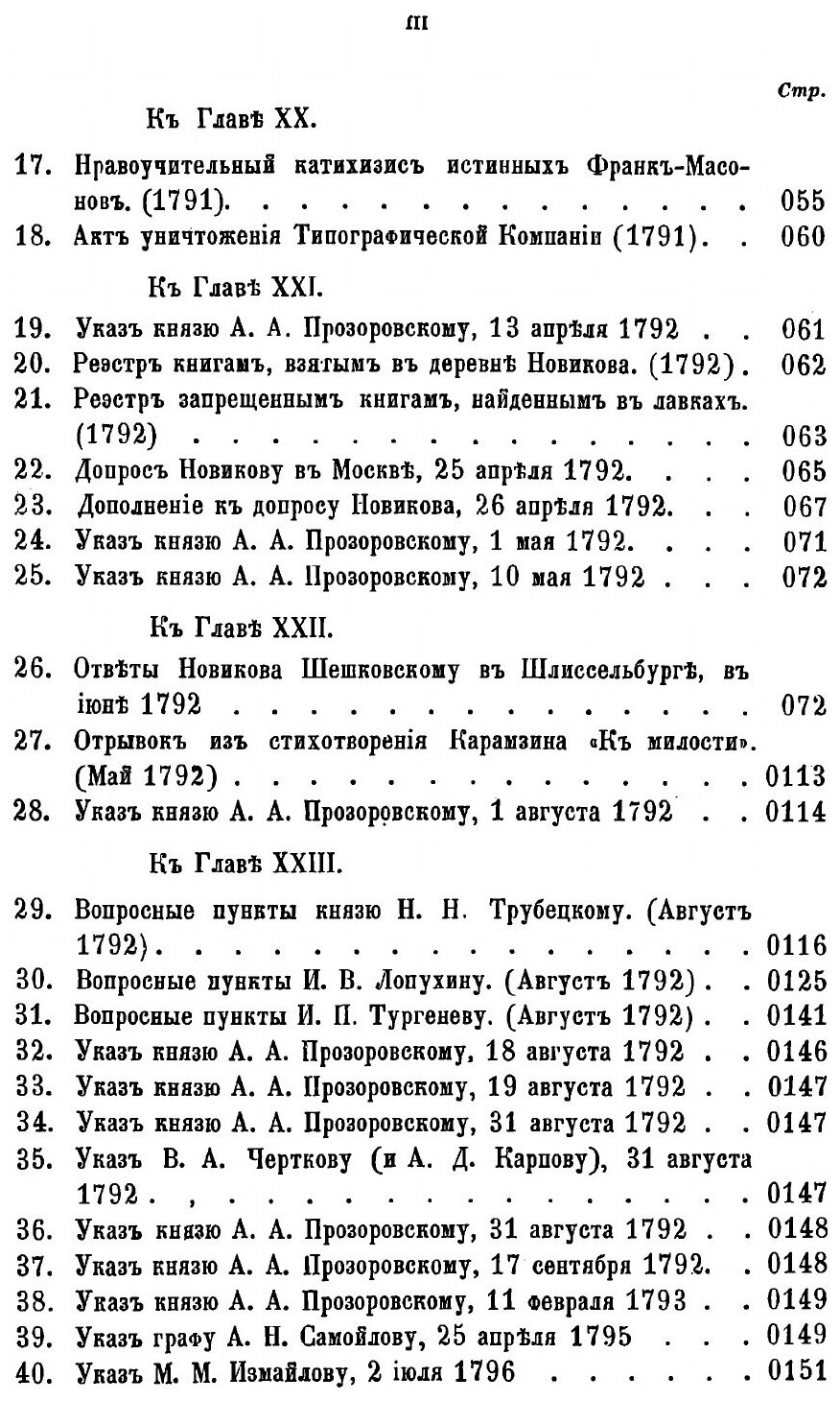 Новиков и московские мартинисты