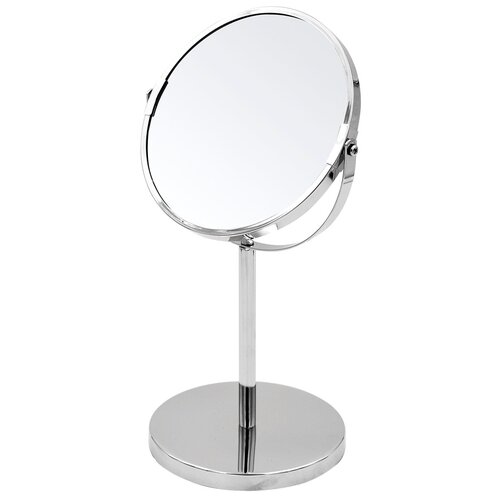 Зеркало косметическое RIDDER Pocahontas О3001100, 1х/5х-увелич. хром, настольное