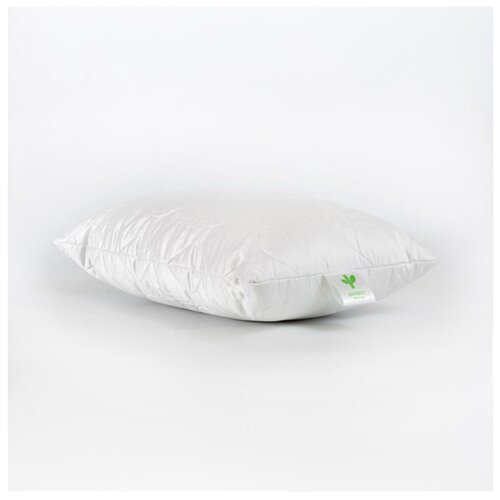 Подушка премиум бамбук, 50х70, для сна, мягкая под шею, голову и спину, пуховая, анатомическая, эффект антистресс, Goldtex